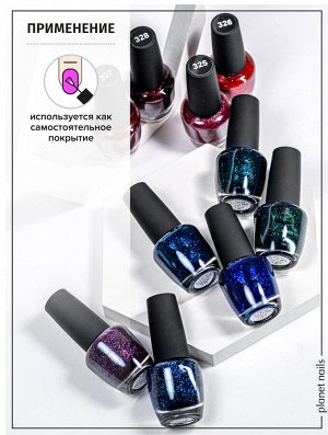 Лак для ногтей Planet Nails Winter (325), 12мл