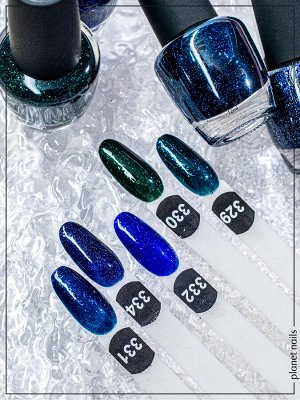 Лак для ногтей Planet Nails Winter (329), 12мл