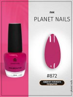 Лак для ногтей с эффектом гелевого покрытия Planet Nails (872) 12мл