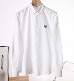 Рубашка мужская &quot;Oxford&quot; классика из мягкой ткани на пуговицах, белый