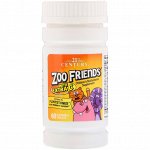 21st Century, Zoo Friends с дополнительным витамином C, 60 жевательных таблеток