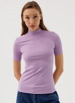 Футболка женская Home&amp;Style 2371Ф. в рубчик. Состав ПЭ 95% Л 5% . пр. Россия