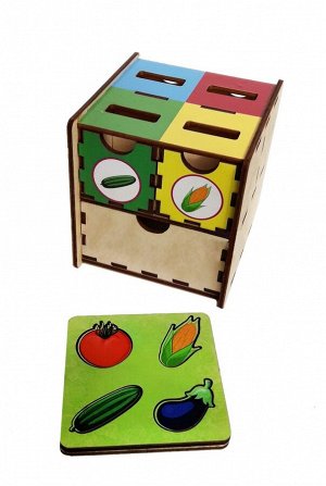 Комодик-куб «Овощи»