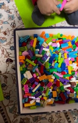 Конструктор блочный "1000 деталей" в коробке, возраст 5+