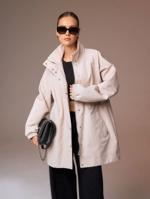 Плащ женский бежевый