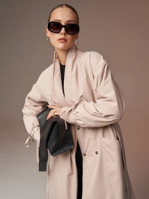 Плащ женский бежевый