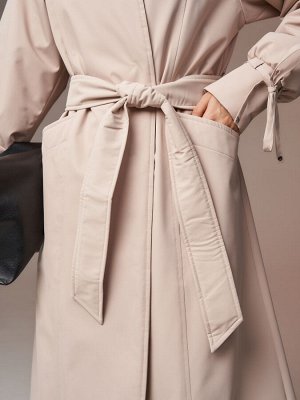 Плащ женский бежевый