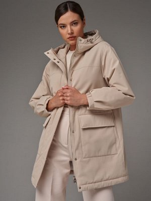 Плащ женский бежевый