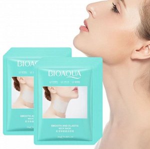 Увлажняющая маска для шеи BioAqua Smooth&Elastic Neck Mask