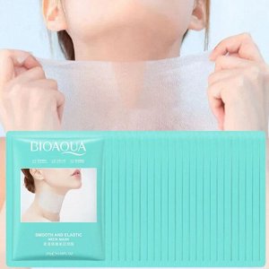 Увлажняющая маска для шеи BioAqua Smooth&Elastic Neck Mask