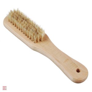 Щетка для обуви 18x3,5x1,5см, с ручкой