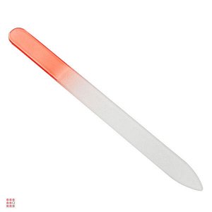 Пилка для ногтей 2-х сторонняя стеклянная, 14см