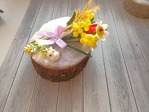 Небольшие весенние композиции ручной работы