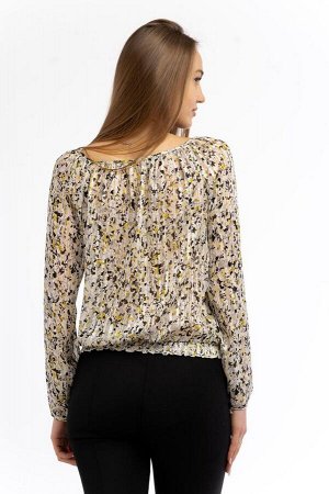 Блуза- abstract camu print