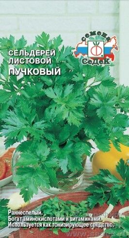 Сельдерей листовой Пучковый ЦВ/П (СЕДЕК) 0,5гр раннеспелый