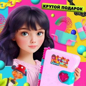 Игрушка - сюрприз «Дневник с секретами», 35+ сюрпризов