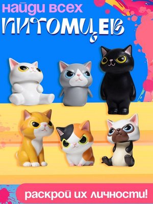 Игрушка - сюрприз «Маски-шоу», зверята в масках, питомец, наклейки