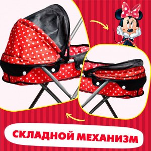 Коляска для кукол с металлическим каркасом, Минни Маус