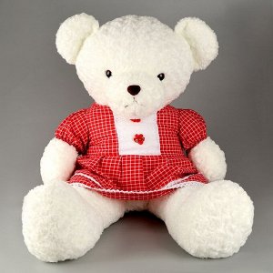 Мягкая игрушка «Медведь, в красном платье, 100 см