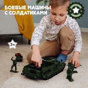 Нордпласт Боевые машины "Страж" и "Закат" с солдатиками в коробке