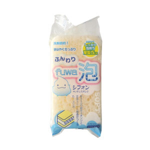 KOKUBO Губка кухонная 3-х слойная мягкая Chiffon Kitchen Sponge Soft