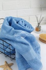 Полотенце махровое, г/к, 70х140, арт. 70-140 BS, 460 гр/м2, цвет: 012-голубой,
