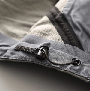 Куртка Bird Home, проклеенная, ветрозащитная и непромокаемая, с капюшоном Soft Shell, серый