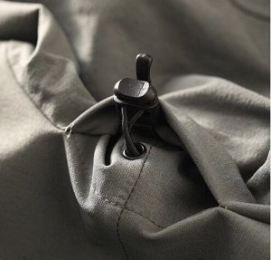 Куртка Bird Home, проклеенная, ветрозащитная и непромокаемая, с капюшоном Soft Shell, серый