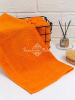 Полотенце махровое, г/к, 34х60, арт. BS 34-60, 400 гр/м2, цвет: 207-апельсиновый,