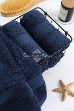 Полотенце махровое, г/к, 50х90, арт. 50-90 BS, 460 гр/м2, цвет: 761-темно-синий,