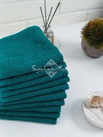 Салфетка махровая, г/к, 30х30, арт. ВТ 30-30Г, 380 гр/м2, цвет: 507-темно-зеленый,