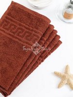 Полотенце махровое, г/к, 50х90, арт. ВТ 50-90Г, 380 гр/м2, цвет: 905-шоколадный,
