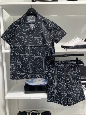 Рубашка K AOP POPLIN SHIRT