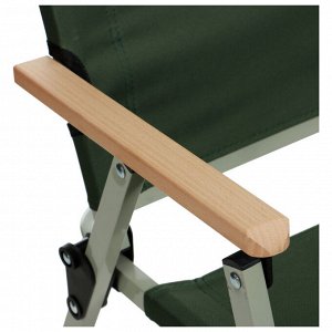 Кресло складное maclay, 55x50x78 см, до 120 кг, зелёное