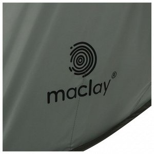Палатка туристическая 3-местная maclay KAMCHATKA Cool 3, 245x180x115 см, автоматическая, трекинговая, однослойная, зелёная