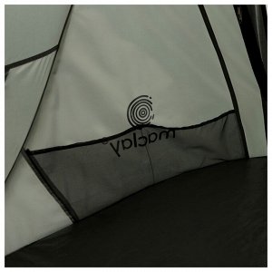 Палатка туристическая 3-местная maclay KAMCHATKA Cool 3, 245x180x115 см, автоматическая, трекинговая, однослойная, зелёная