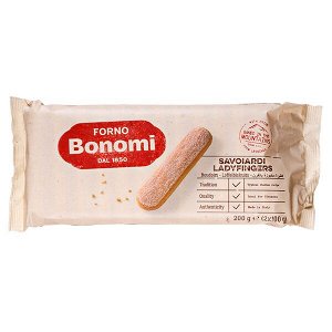 печенье FORNO BONOMI Savoiardi Bigusto Al Cacao 200 г 1/15
