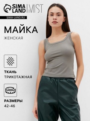 Майка женская IST: Base, оливковая