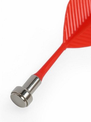 Дротики для дартса ONLYTOP, 3 шт., магнитный наконечник, вес 8 г, цвета МИКС