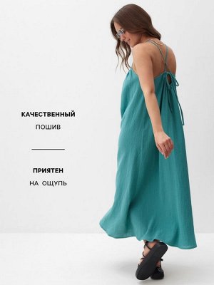 Сарафан женский MIST Muslin размер, цв. бирюзовый