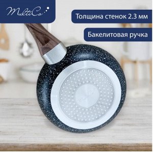 Сковорода, 220 мм, АП, индукция, алюминий, пластик, MULTICO HOME, 1/12