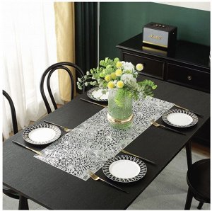 Салфетка сервировочная 33*91см, ПВХ, DECOR, 1/100