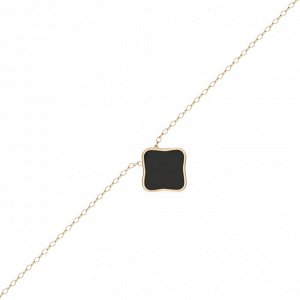 Ожерелье Flora Gold Black