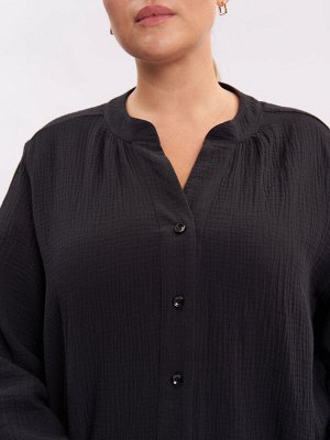 Рубашка из муслина BL46001BLK01