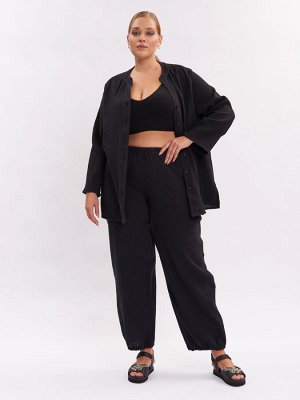 Рубашка из муслина BL46001BLK01