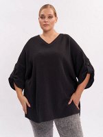 Блузка из муслина TU66501BLK01