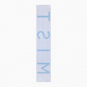 Шарф женский двусторонний MIST голубой, размер 47*226см