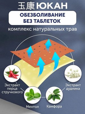 Пластырь противоревматический «Шаолинь» (тканевый), 2 шт. в уп.