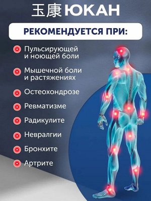 Пластырь противоревматический «Шаолинь» (тканевый), 2 шт. в уп.
