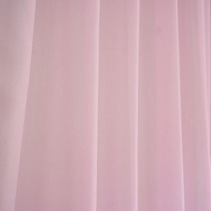 Ткань Вуаль однотонная 57 светло- розовый                  (ш.300см)